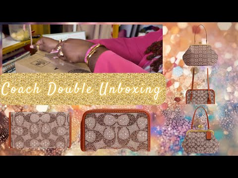 Видео: Распаковка двух кристальных наборов Coach ✨👜 Посыпьте, посыпьте! Коллекция кристальных наборов Co...