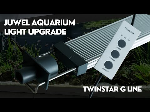 Видео: Идеальное обновление освещения JUWEL AQUARIUM | Twinstar G Line