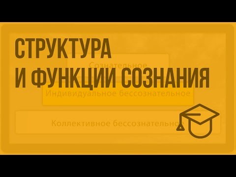 Видео: Структура и функции сознания. Видеоурок по обществознанию 10 класс