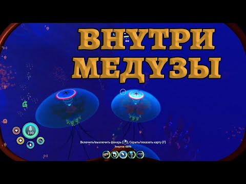 Видео: Огромная мама медуза. Костюм краб. Subnautica