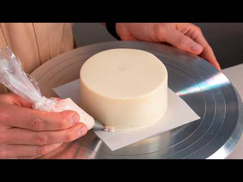 Видео: ТАКОЙ декор для торта сделает КАЖДЫЙ! Как сделать декор торта кондитерскими насадками за 5 минут?