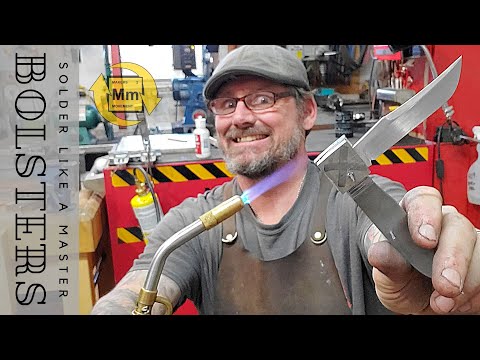 Видео: ПАЙКА БОЛСТЕРОВ | Как паять скользящие шарнирные болты (как настоящий мастер ножедел)