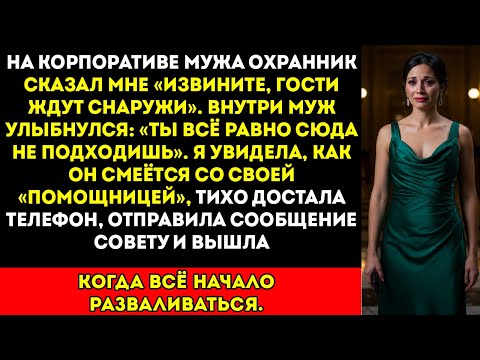 Видео: «Мой муж сказал, что я не место на его роскошном приёме — теперь моё имя стоит во главе компании