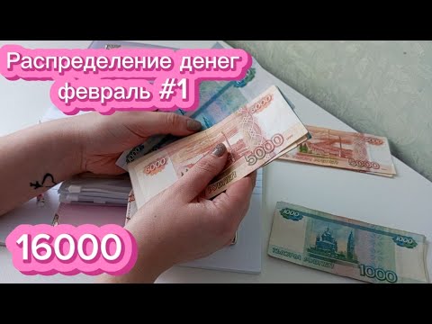 Видео: Распределение денег Февраль #2💸💸 |система денежных конвертов💌