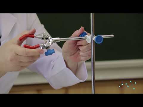 Видео: Для чого використовують лабораторний штатив, та як його укомплектовано ?