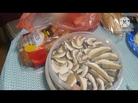 Видео: Мы уже  дома  Спасибо нашему папе за  отдых   Купили грибов 