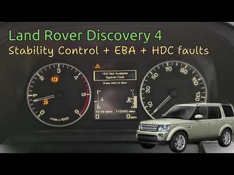 Видео: Коды ошибок Land Rover Discovery U0416-68 B1D21-13 U0416-68 после регулировки колес и рулевой кол...