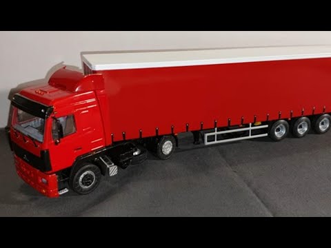 Видео: МАЗ 5440 с п/п НЕФАЗ-93341 (AVD MODELS)