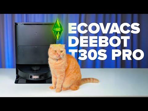 Видео: ECOVACS DEEBOT T30S PRO🔥ОБЗОР + ТЕСТы🔥ТОПовая навигация - Качественная уборка шерсти, волос и мусора