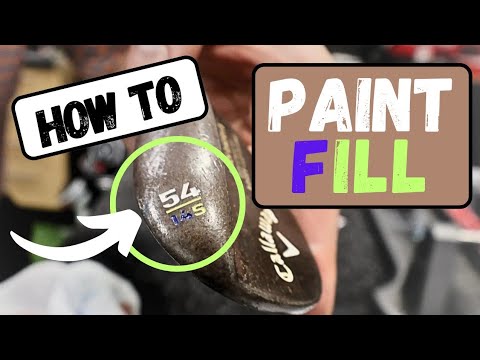 Видео: Как покрасить и заполнить клюшки для гольфа