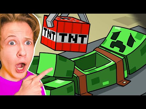 Видео: История Первого Майнкрафт КРИПЕРА.. 😨
