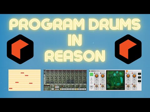 Видео: 4 способа программирования ударных в Reason