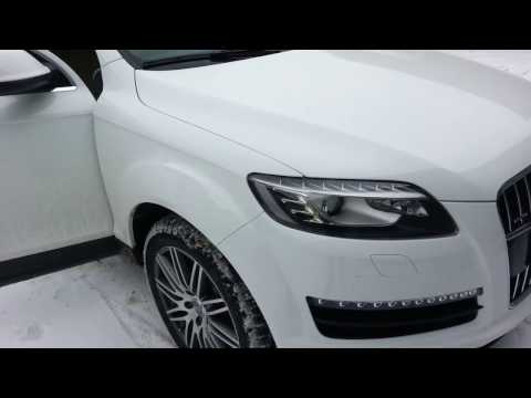 Видео: Audi Q7 3.0 TFSI  2010 г  Замена фильтра салона .