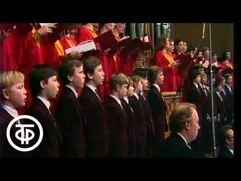 Видео: Г.Свиридов. Ночь (из маленькой кантаты "Снег идет"). Дирижер Е.Светланов (1986)