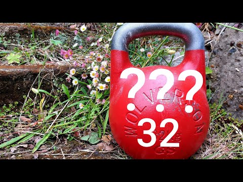 Видео: Что делать со слишком тяжёлой гирей? Workout with one heavy kettlebell