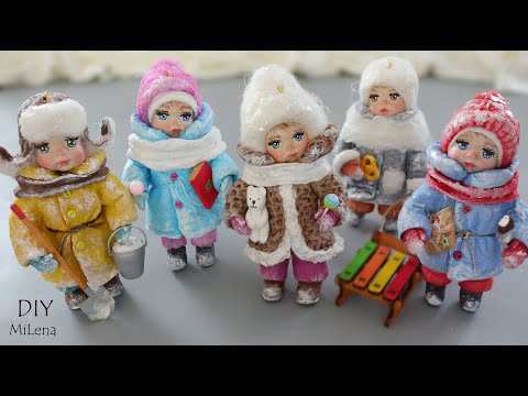 Видео: 🎄 ВАТНАЯ ЕЛОЧНАЯ ИГРУШКА с нуля 🔥 Antique Cotton Toy 👧