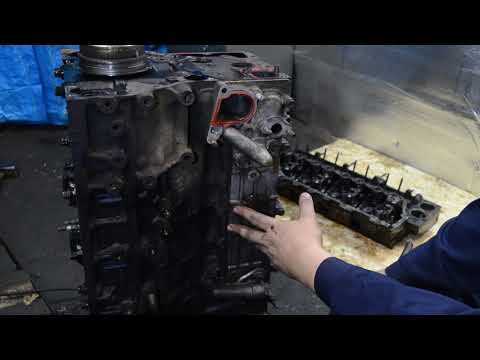 Видео: Разбор двигателя 4HF1 isuzu