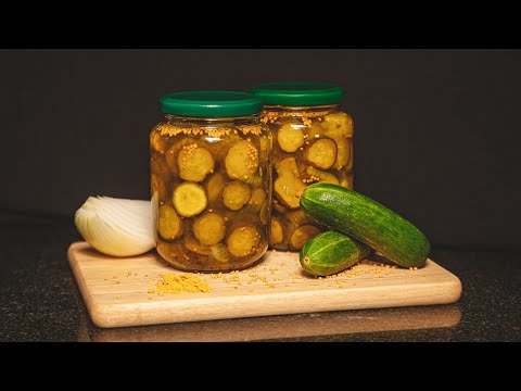 Видео: Огурцы маринованные "Пикули для бутербродов и сэндвичей" на зиму.