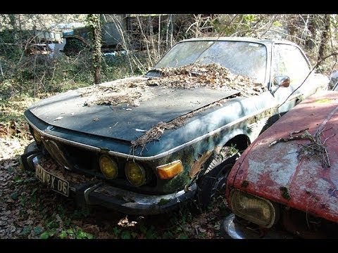 Видео: кладбище бмв