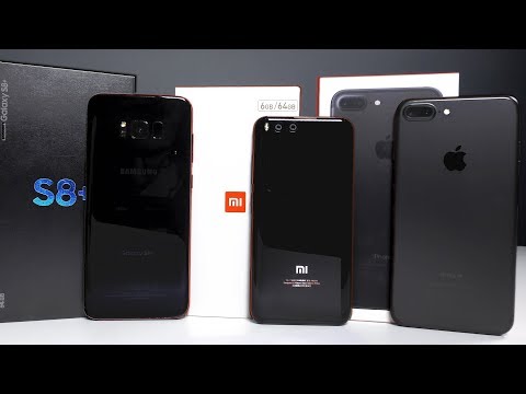 Видео: Обзор Xiaomi Mi6 рядом с iPhone 7 и Galaxy S8. Xiaomi Mi 6 - конец Apple?