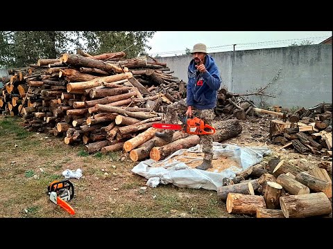 Видео: Кращий STIHL чи  НUSGVARNA❓️Коли потрібно Заготовляти дрова❓️На душі кізяк,які приймаю ліки❓️