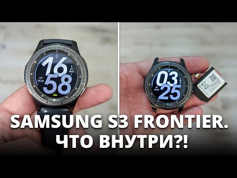 Видео: Samsung S3 Frontier- Самые простые часы в разборке. Как заменить акб?