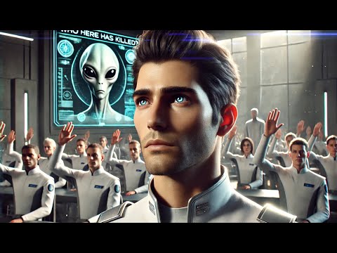 Видео: Инопланетного профессора спросили: «Кто здесь убил?» — Все человеческие руки поднялись, кроме одн...