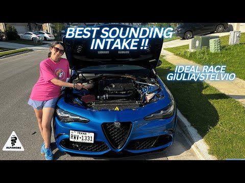 Видео: Лучший звук впуска для Alfa Romeo Giulia/Stelvio (полная установка)