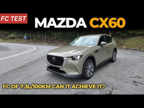 Видео: Тест расхода топлива Mazda CX-60! | YS Khong Driving