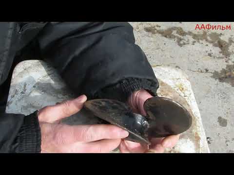 Видео: Винт для болотохода.