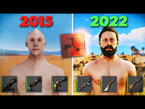 Видео: Выживаю в Расте 2015-го года! Каким был Rust 7 лет назад? - 72 devblog