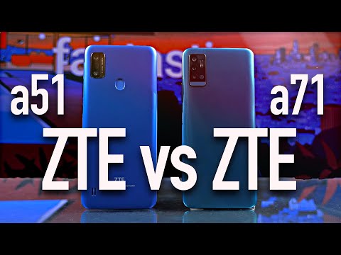 Видео: Сравнение ZTE Blade A51 vs ZTE Blade A71. Что выбрать?