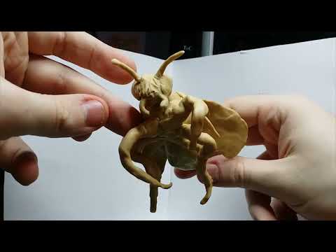 Видео: Лепка пчелы из пластилина. Медовый спас - 14 августа.