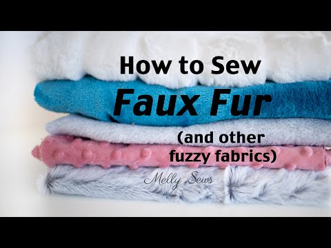 Видео: Как сшить искусственный мех — лучшие советы