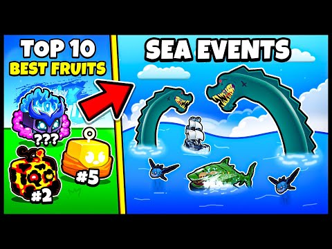 Видео: 10 ЛУЧШИХ фруктов для МОРСКИХ СОБЫТИЙ в Blox Fruits! (Обновление 25)