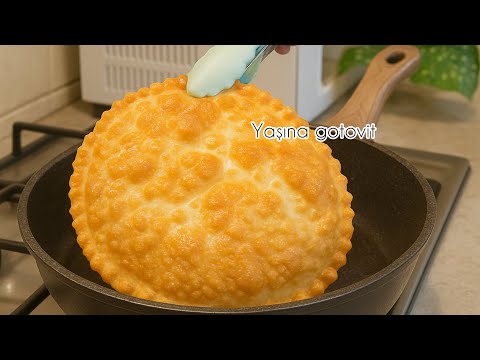 Видео: МУКА+КИПЯТОК! Я НЕ УСТАЮ ИХ ГОТОВИТЬ. ТАКОЕ ПРИГОТОВЛЕНИЕ ЛЕПЕШКА ВЫ ТОЧНО НЕ ВИДЕЛИ.