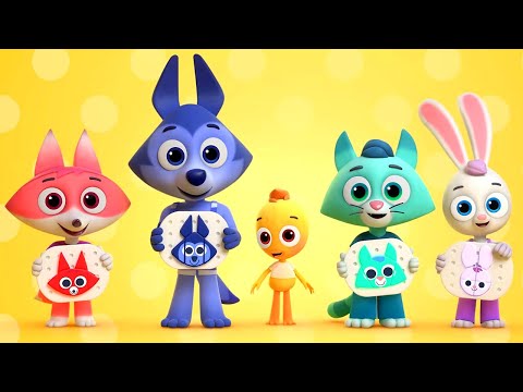 Видео: Цветняшки — ⚡ Все серии подряд! ⚡— Серии 1-14 — Развивающий мультик для малышей