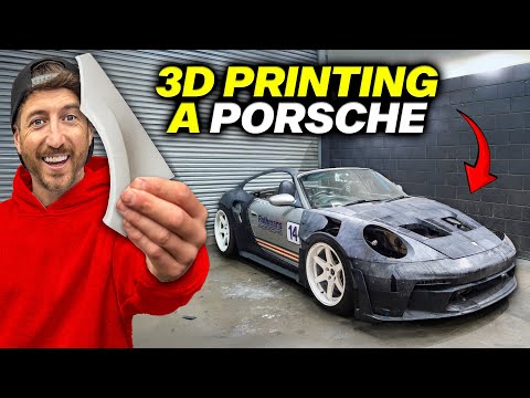 Видео: 3D-печать PORSCHE GT3 RS | Часть 2