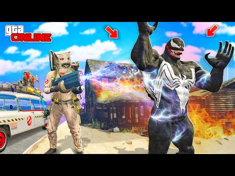 Видео: Я ПОЙМАЛ ЭТОГО ВЕНОМА! ОХОТНИКИ ЗА МОНСТРАМИ В ГТА 5 ОНЛАЙН | VENOM GTA 5