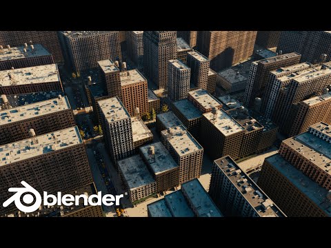 Видео: Использование City Generator 2.0 в Blender | Учебное пособие