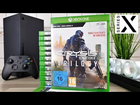 Видео: Закуп Игр #107: Xbox Series X | Crysis Remastered Trilogy | 13 Дисков | Распаковка | XBOX - [4K/60]