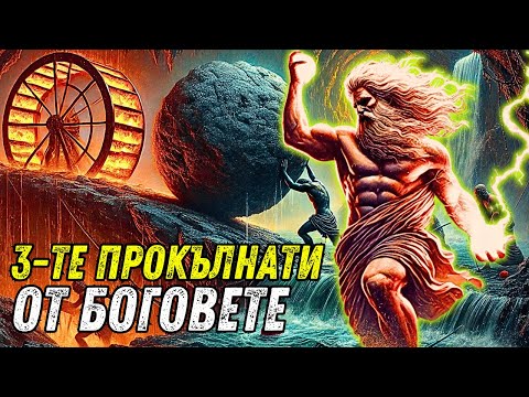 Видео: Най-Прокълнатите от Боговете в Гръцката Митология: Трагичните Съдби на Сизиф, Тантал и Иксион