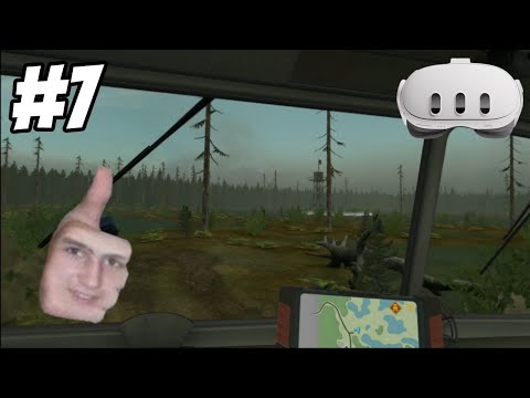Видео: Болотный монстр! №7 | MudRunner VR Rus | Quest 3