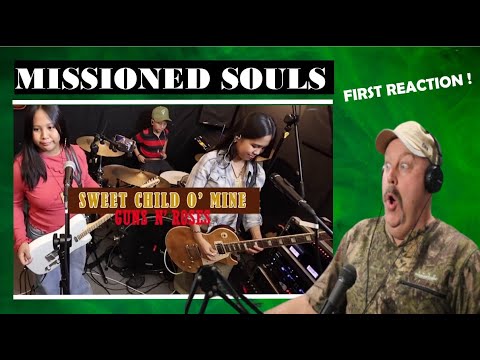 Видео: Missioned Souls - SWEET CHILD O' MINE - кавер Guns N' Roses - Реакция