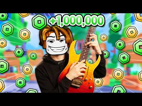 Видео: СТАНЬ БОГАТЕЛЕМ, играя на ГИТАРЕ в ROBLOX!