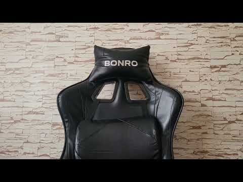 Видео: Игровое кресло Bonro. Отзыв спустя 2 года.