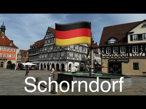 Видео: Germany 🇩🇪 Шорндорф .  Баден - Вюртемберг