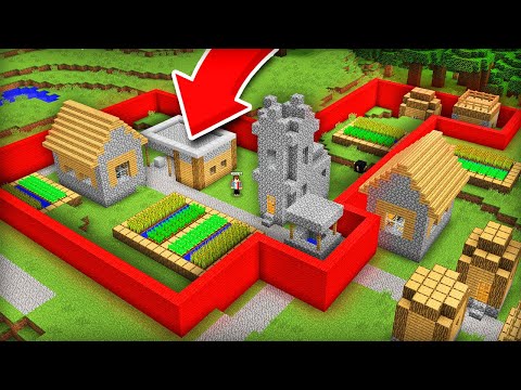 Видео: Я ЗАБРАЛ СЕБЕ ЧАСТЬ ДЕРЕВНИ В МАЙНКРАФТ | Компот Minecraft