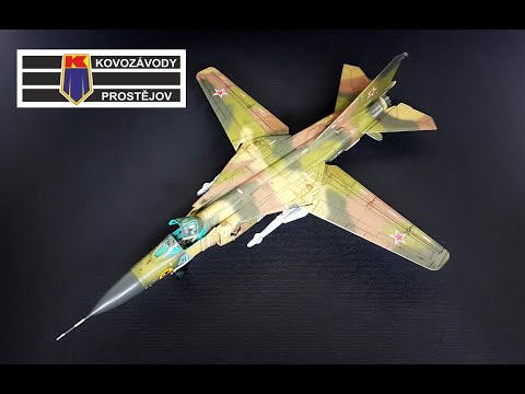Видео: МиГ-23П Флоггер G ВИДЕО ПОЛНОЙ СТРОИТЕЛЬСТВА Ковозаводы Простеев 1/72