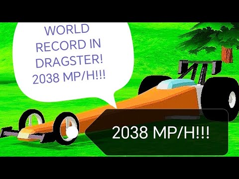 Видео: САМАЯ БЫСТРАЯ МАШИНА В ИГРЕ DUDE THEFT WARS! МИРОВОЙ РЕКОРД, 2038 MP/H!